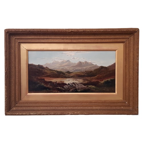 1719 - Charles Leslie (1835-1890) - 'Morning, The Tyndrum Valley, Argylshire' (1883), signed and dated lowe... 