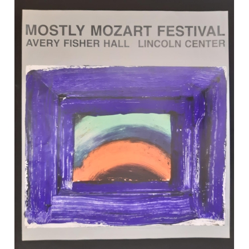 1742 - Howard Hodgkin poster: Mostly Mozart Festival, Lincoln Center, 1989, including 'Venetian Glass (1989... 