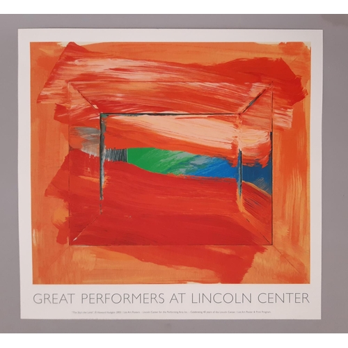 1743 - Howard Hodgkin poster: 'The Sky's the Limit (2003)' Great Performers at Lincoln Center, serigraph, 7... 