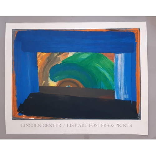 1744 - Howard Hodgkin poster: 'Gossip (1994)' for Lincoln Centre List Art Posters & Prints, 1995, 91 x 114 ... 