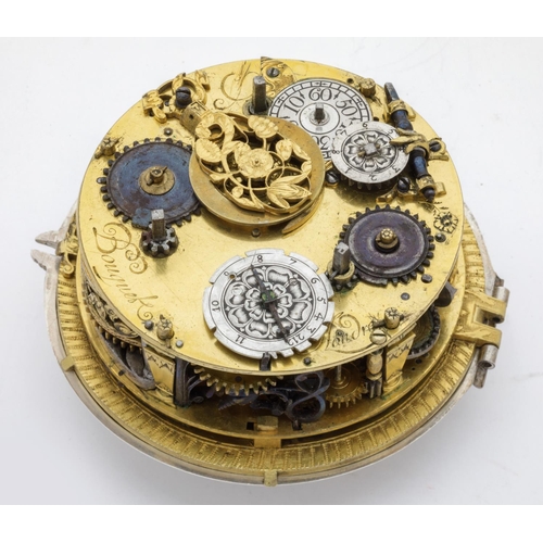 333 - David Bouquet, London
A rare silver clock-watch with alarm
Circa 1660-1665.
 
The 8cm diameter gilt-... 