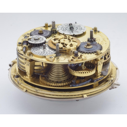 333 - David Bouquet, London
A rare silver clock-watch with alarm
Circa 1660-1665.
 
The 8cm diameter gilt-... 