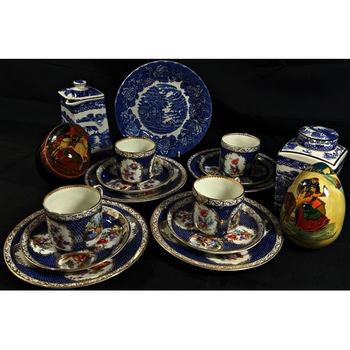 145 - A large collection of mixed Continental and other ceramics to include tea and coffee wares, models o... 