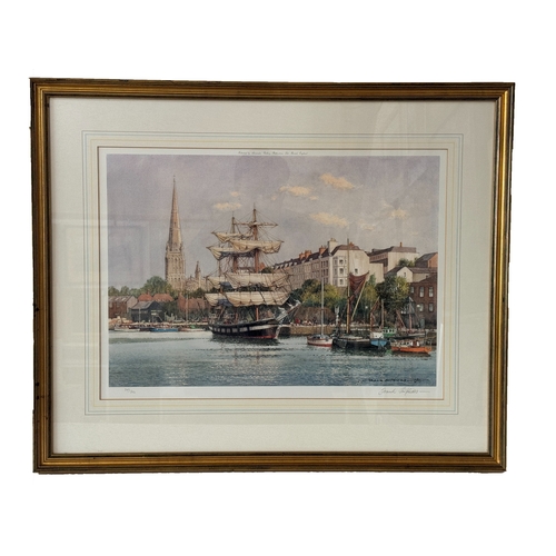 1807 - Frank Shipsides (Bristol Savages, 1908-2005) - 'Returning Home, The SS Great Britain' limited editio... 