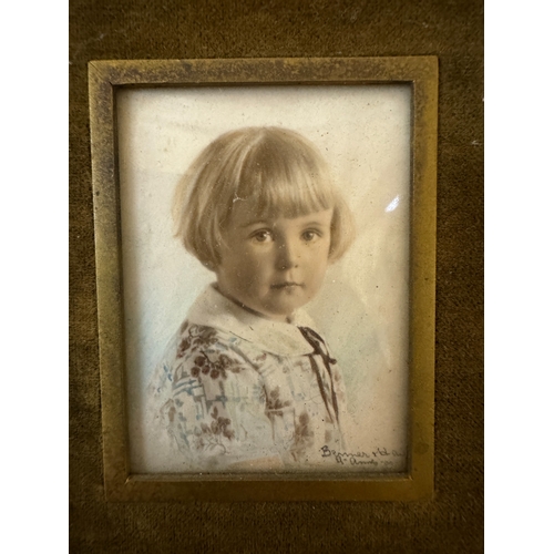 1831 - An Edwardian finely painted miniature portrait on porcelain of a young boy, signed E. H. Till below ... 