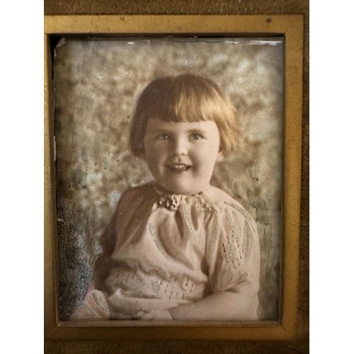 1831 - An Edwardian finely painted miniature portrait on porcelain of a young boy, signed E. H. Till below ... 