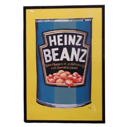 1903 - After Orla Walsh - 'Heinz Beanz' framed print, 93 x 65 cm