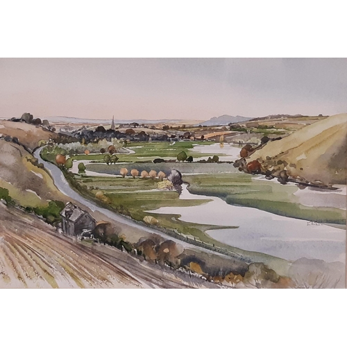 1758 - Harold Wilfred Sayer RWA, RE (1913-1993) - Four watercolours: 'Burford'; 'Southrop'; 'Saxon Stone, B... 