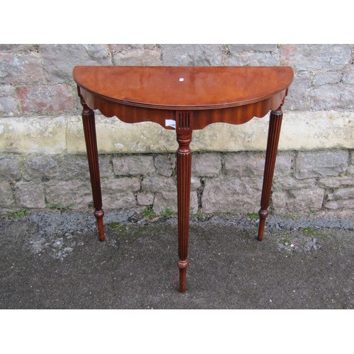 1207 - A Georgian style mahogany twin pedestal writing desk with inset leather top over an arrangement of n... 