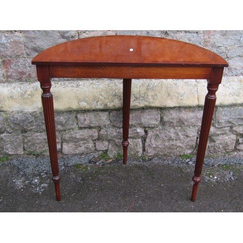 1207 - A Georgian style mahogany twin pedestal writing desk with inset leather top over an arrangement of n... 