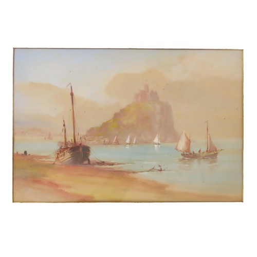 177 - G.M. Avondale - Seven watercolours of coastal and maritime scenes, all signed below, largest 20 x 30... 