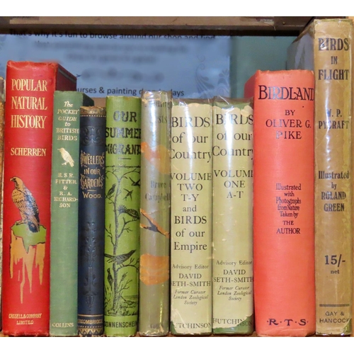 705 - A small library of books of natural history interest, particularly ornithological (9)