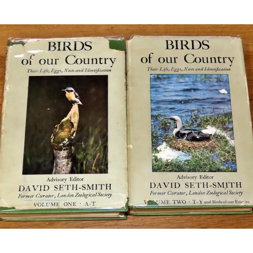 705 - A small library of books of natural history interest, particularly ornithological (9)