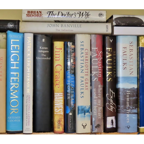 720 - A large library of hardback 20th century novels to include works by Sebastian Faulks, Colm Toibin, P... 