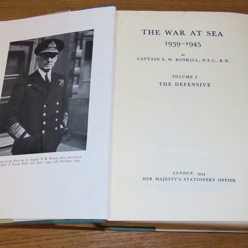 727 - History of the Second World War - The War at Sea by Captain S W Roskill, published by H M Stationery... 