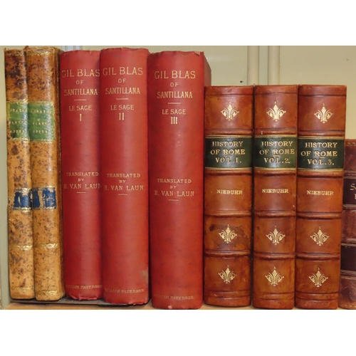 731 - Antiquarian interest to include Horatii Flacci Opera (2 volumes, 1816 & 1822), Gil Blas of Santillan... 