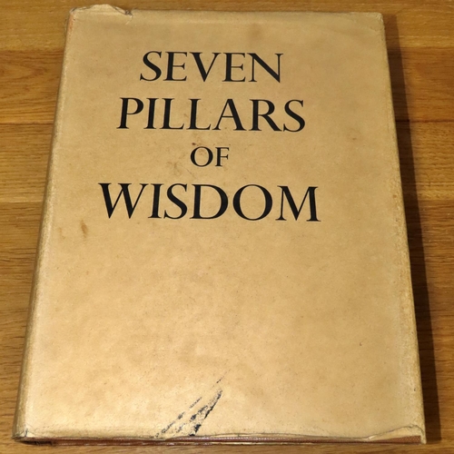 732 - An early edition of T E Lawrence's Seven Pillars of Wisdom (3rd impression, August 1935) with origin... 