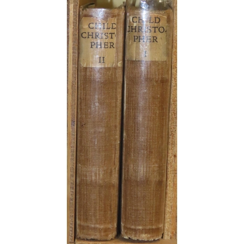 738 - William Morris's Child Christopher and Goldilind the Fair (1895)
A rare early edition (2 volumes) pr... 