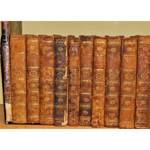 743 - Large antiquarian poetry collection from the 18th century to include The Works of the English Poets ... 