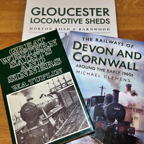 754 - A small library of books relating to railways and rail history including GWR and the life of Brunel ... 