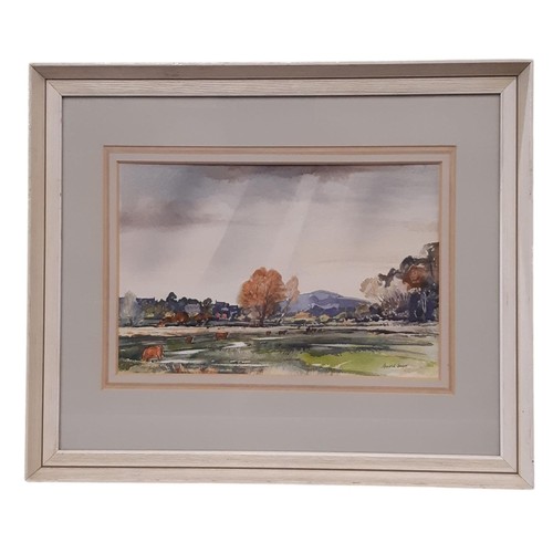 1758 - Harold Wilfred Sayer RWA, RE (1913-1993) - Four watercolours: 'Burford'; 'Southrop'; 'Saxon Stone, B... 