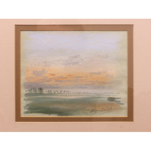 64 - Alwyn Crawshaw (b.1934): Landscapes, pastel, signed in pencil, 20cm x 16cm: This artwork is the orig... 