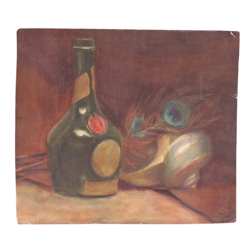 198 - A STILL LIFE STUDY, EARLY 20TH CENTURY, watercolour on card, signed lower right and inscribed and da... 