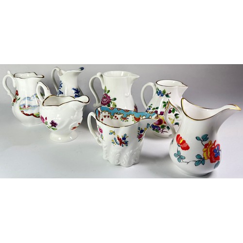 6 - A collection of 12 Worcester porcelain jugs from the Historic Jugs series, commissioned by Compton a... 