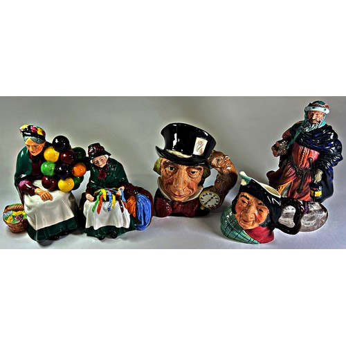 31 - A collection of Royal Doulton ceramic figure to include Good King Wenceslas HN2188, The Old Balloon ... 