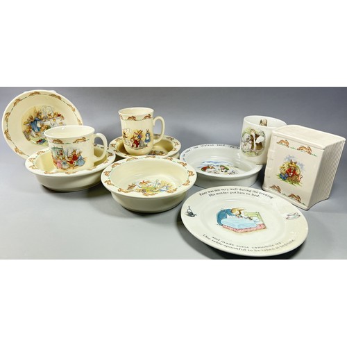 112 - Doulton Bunnykins and other children's ceramics