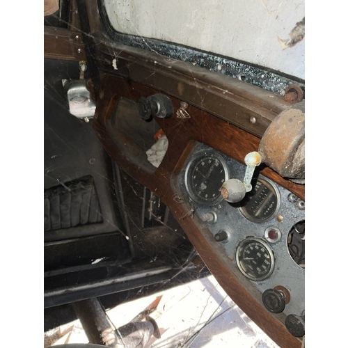 1488 - A Riley Saloon For Restoration. Registration number BJJ214. First registered 1934, in dark blue live... 