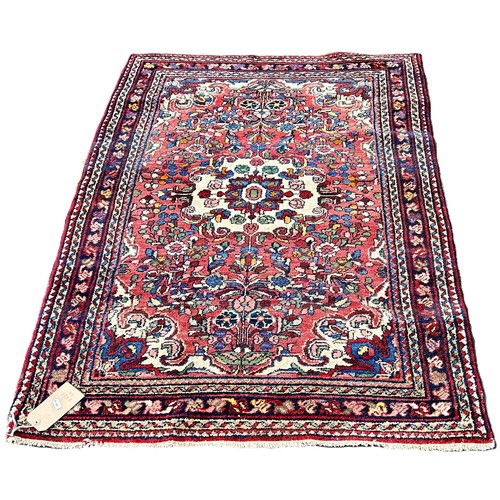 6006 - A Persian floral rug 152cm x 110cm