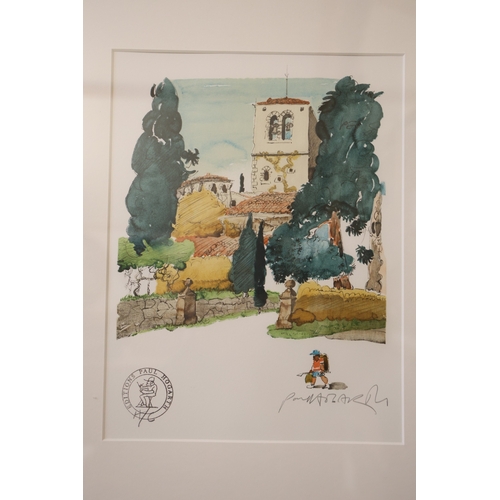 1868 - Paul Hogarth (1917-2001) - Two limited edition giclee prints titled: 'San Pollo in Rosso' (artist's ... 