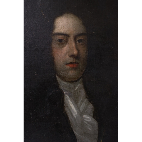 1873 - Portrait of a Gentleman, late 18th century, quarter-length, 76 x 63 cm, unframed