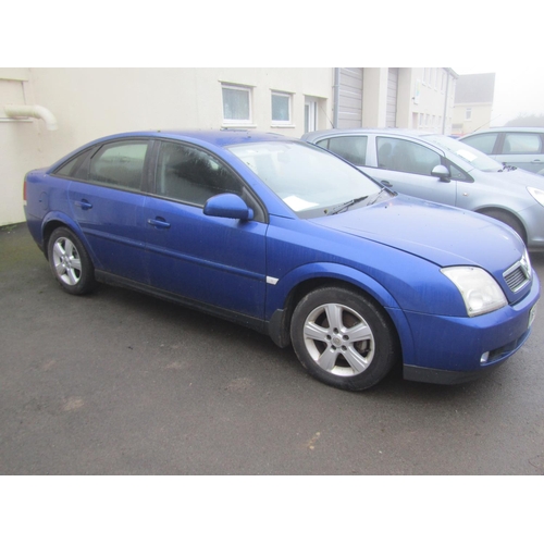 1489 - Executors Instructions: A Vauxhall Vectra Energy 5 Dr Hatchback, Reg WP 04 HDC, Petrol, 1796cc, Blue... 