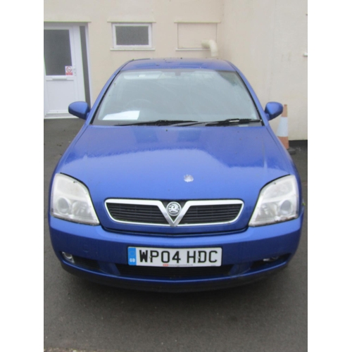 1489 - Executors Instructions: A Vauxhall Vectra Energy 5 Dr Hatchback, Reg WP 04 HDC, Petrol, 1796cc, Blue... 