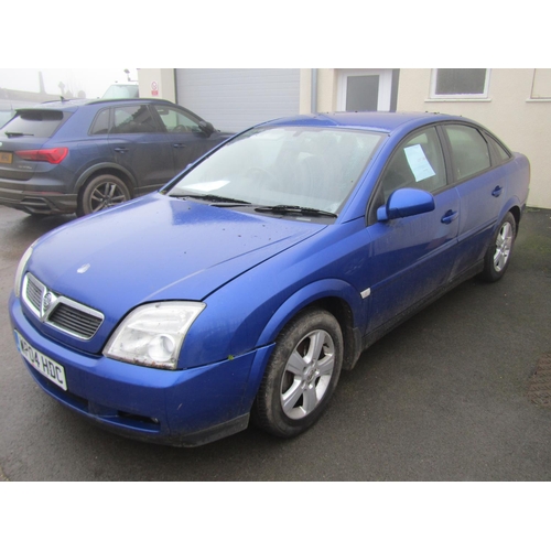 1489 - Executors Instructions: A Vauxhall Vectra Energy 5 Dr Hatchback, Reg WP 04 HDC, Petrol, 1796cc, Blue... 