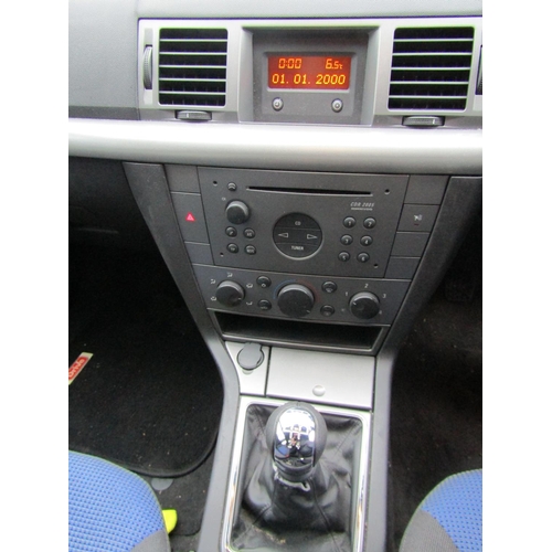 1489 - Executors Instructions: A Vauxhall Vectra Energy 5 Dr Hatchback, Reg WP 04 HDC, Petrol, 1796cc, Blue... 