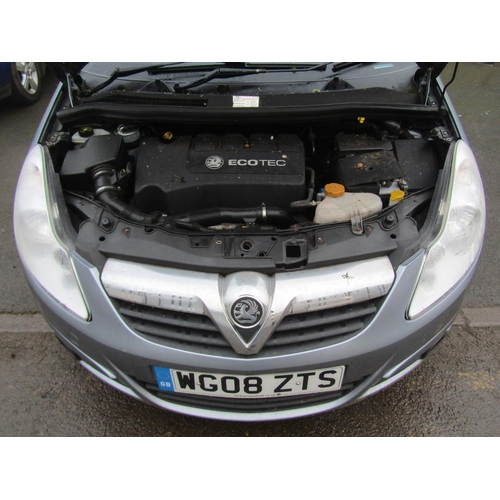 1490 - Executors Instructions: A Vauxhall Corsa Breeze CDTI 5 Dr Hatchback, Reg WG 08 ZTS, Diesel, 1248cc, ... 