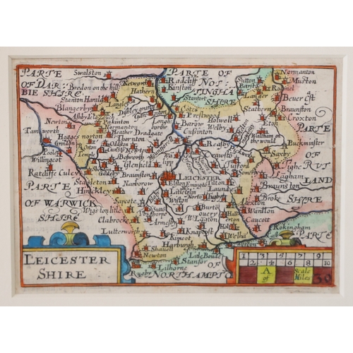 1939 - A group of hand-coloured maps to include: Jamaica by J. Rapkin for John Tallis & Company, 26 x 35 cm... 