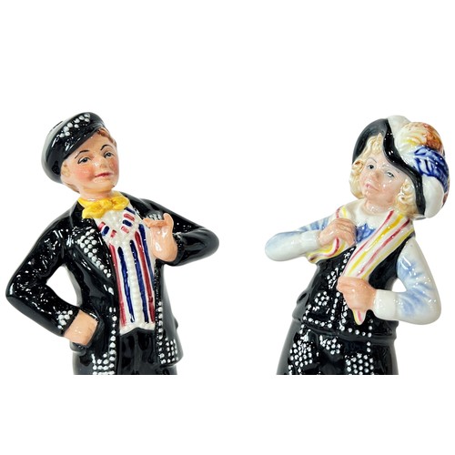 32 - Two Royal Doulton figures, ‘Pearly Boy’ and ‘Pearly Girl’, HN2767 and HN2769 (2)