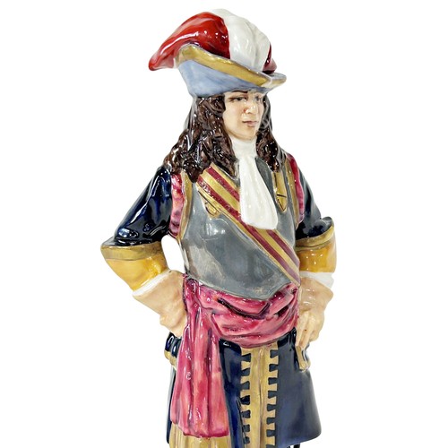 46 - A ‘Train of Artillery’ porcelain figure by Michael Sutty with hand painted finish, model 9/250, 20cm... 