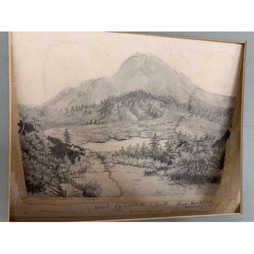 2005 - A large group of 18th and 19th century drawings and watercolours of country scenes, landscapes and r... 