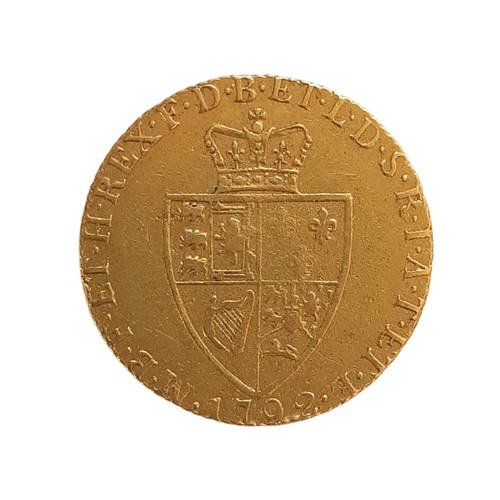 54 - George III, 1760-1820. Guinea, 1792. (1 coin)