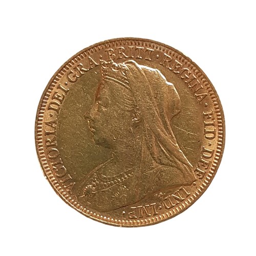 98 - Victoria, 1837-1901. 1895 Full gold Sovereign, veiled bust. (1 coin)