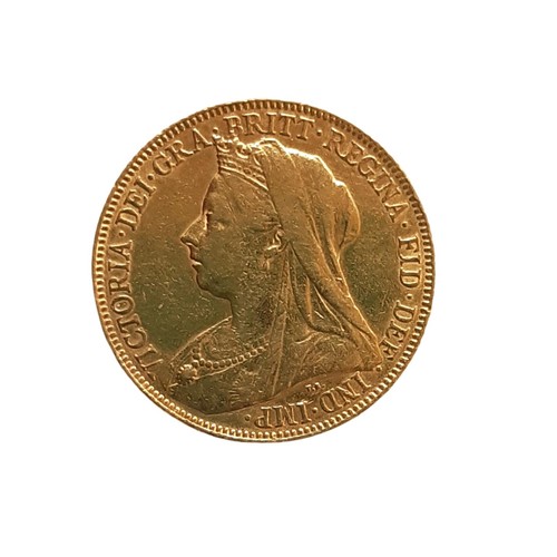 114 - Victoria, 1837-1901. 1900 Full gold Sovereign (1 coin)