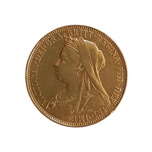 117 - Victoria, 1837-1901. 1901 Full gold Sovereign (1 coin)