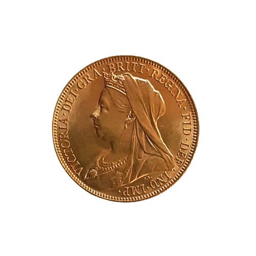 118 - Victoria, 1837-1901. 1901 Full gold Sovereign, (1 coin)