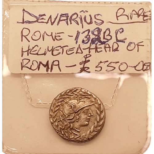 4 - Roman Republic, a silver Denarius, Roma, 3.7g (1 coin).