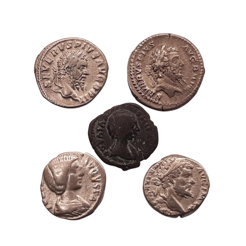 27 - Roman Empire. Septimius Severus, 193-211 AD. AR Denarius (3). Julia Domna (Wife of Septimius Severus... 